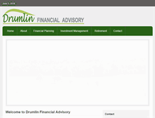 Tablet Screenshot of drumlinfinancial.com